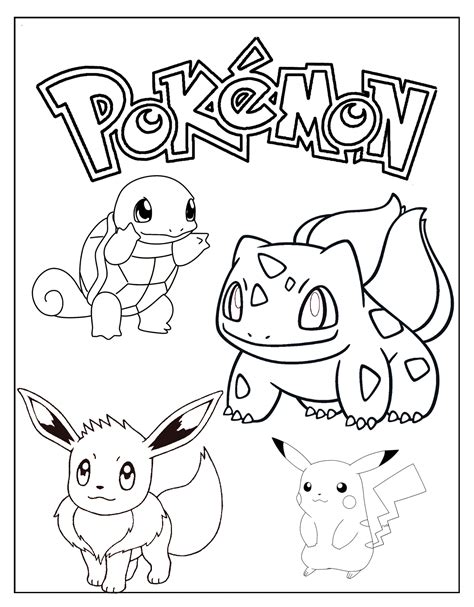 99 Pokemon Coloring Pages